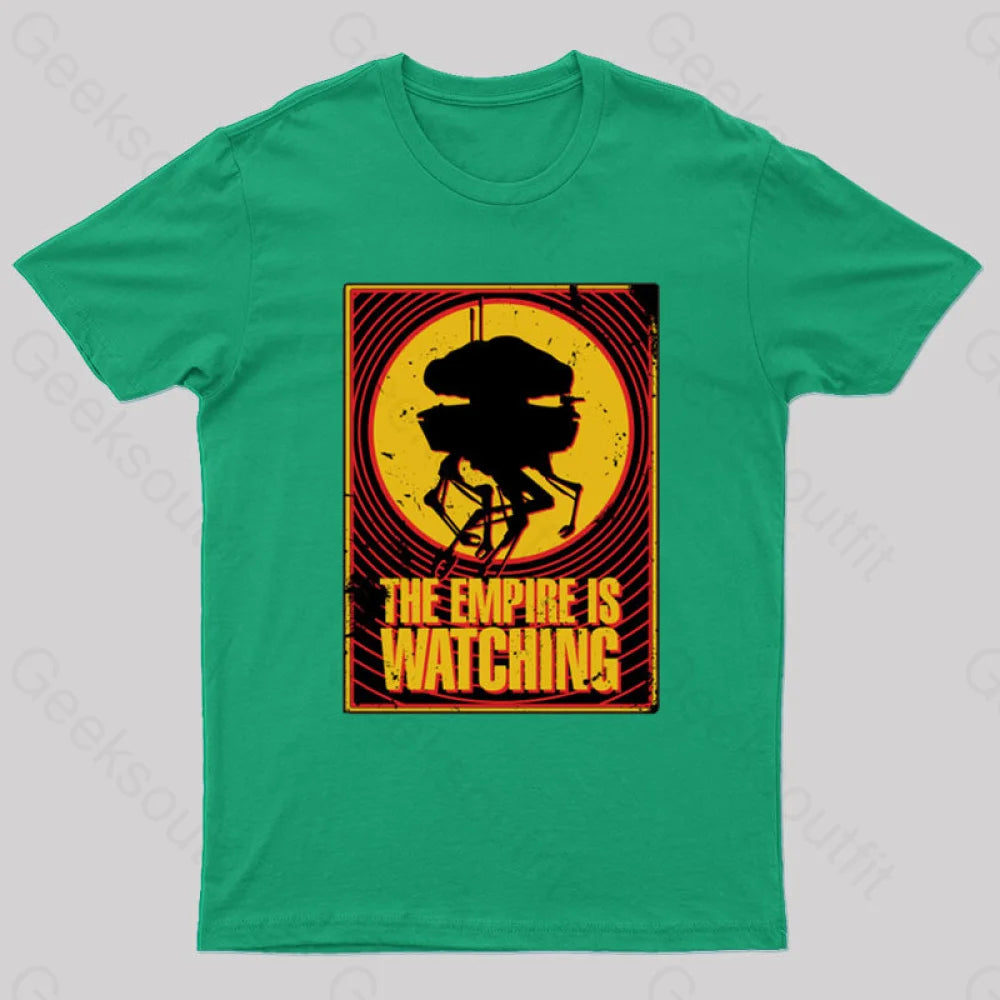 Empire Is Watching Probe Droid T-Shirt Green / S