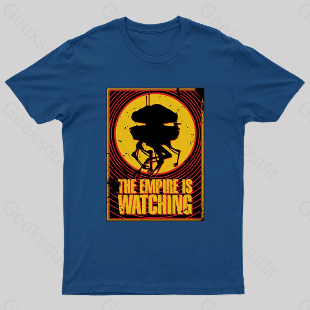 Empire Is Watching Probe Droid T-Shirt Navy / S