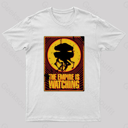 Empire Is Watching Probe Droid T-Shirt White / S