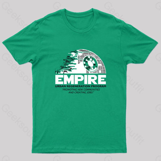 Empire Urban Regeneration Program Nerd T-Shirt Green / S