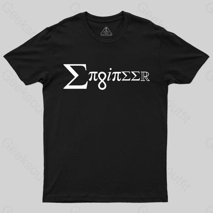 Engineer Geek T-Shirt Black / S