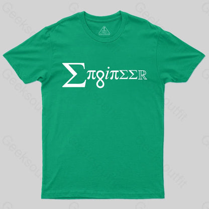 Engineer Geek T-Shirt Green / S