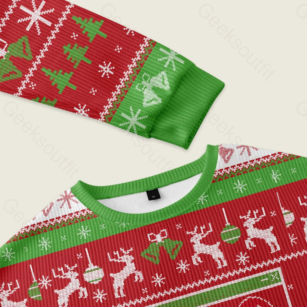 Error 404 Not Found Ugly Christmas Sweater