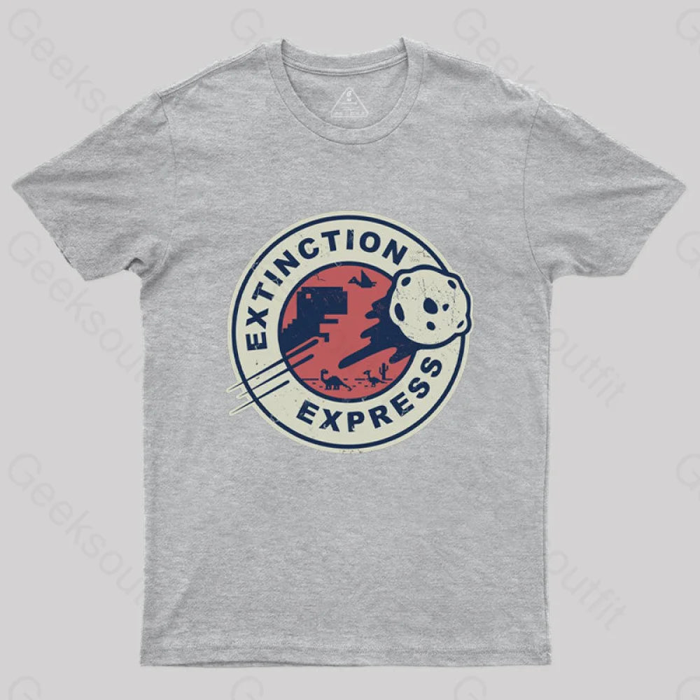 Extinction Express T-Shirt Grey / S