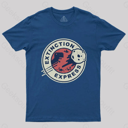 Extinction Express T-Shirt Navy / S