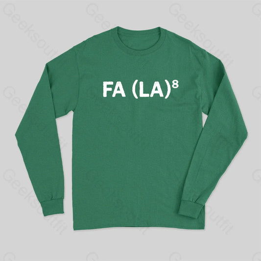 Fa (La)8 Long Sleeve T-Shirt Green / S