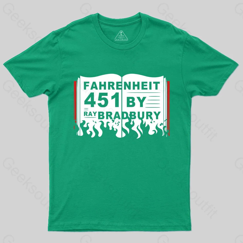 Off white fahrenheit 451 tee best sale