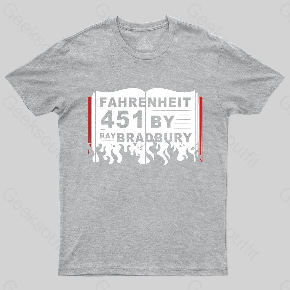 Fahrenheit 451 1958 Ray Bradbury T-shirt - Geeksoutfit