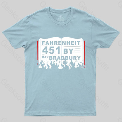 Fahrenheit 451 1958 Ray Bradbury T-shirt - Geeksoutfit