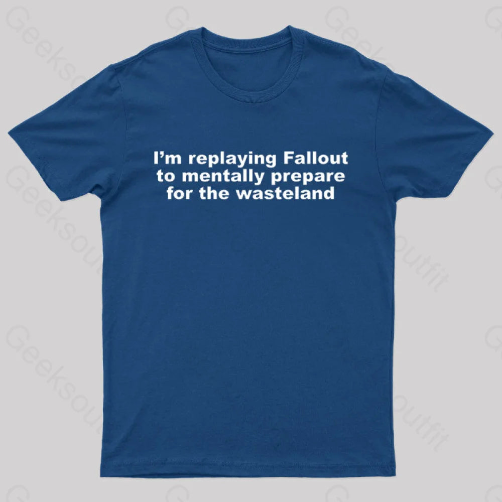 Fallout Prep Nerd T-Shirt Navy / S