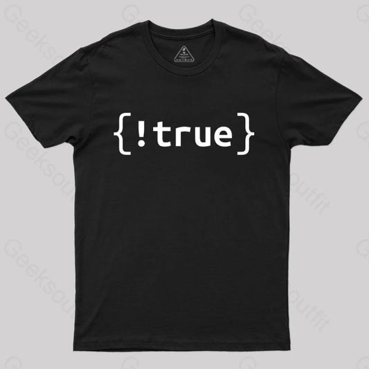 False T-Shirt Black / S