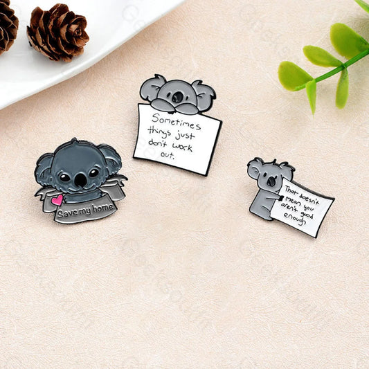 Fashionable New Cute Koala Pins