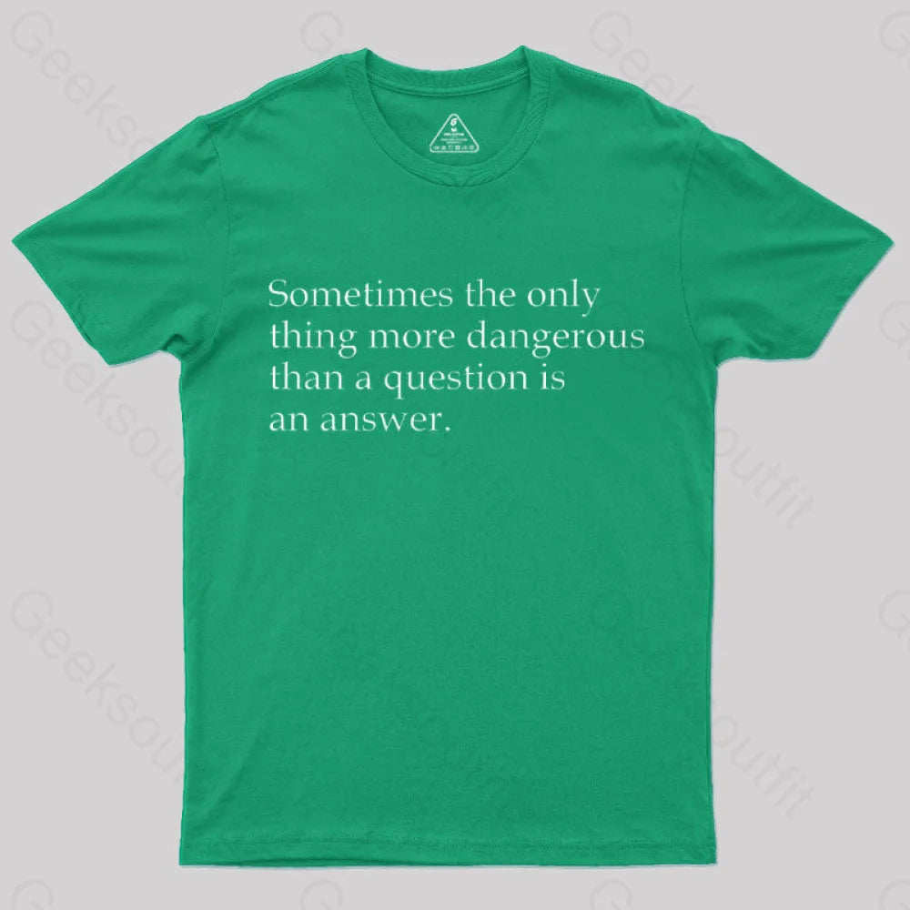 Ferengi Rules Of Acquisition Series: Rule 208 T-Shirt Green / S