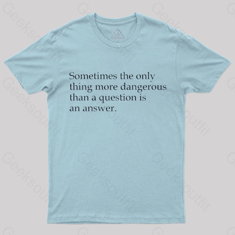 Ferengi Rules Of Acquisition Series: Rule 208 T-Shirt Light Blue / S