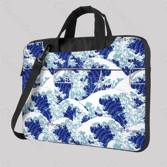 Fibonacci Waves Laptop Bag 13In