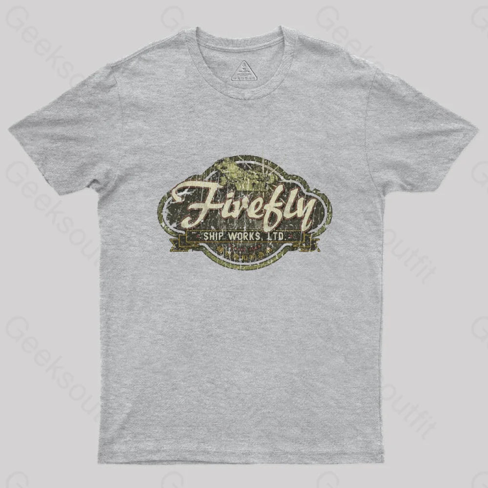 Firefly Ship Works Ltd. 2459 T-Shirt Grey / S