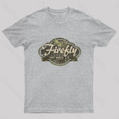 Firefly Ship Works Ltd. 2459 T-Shirt Grey / S