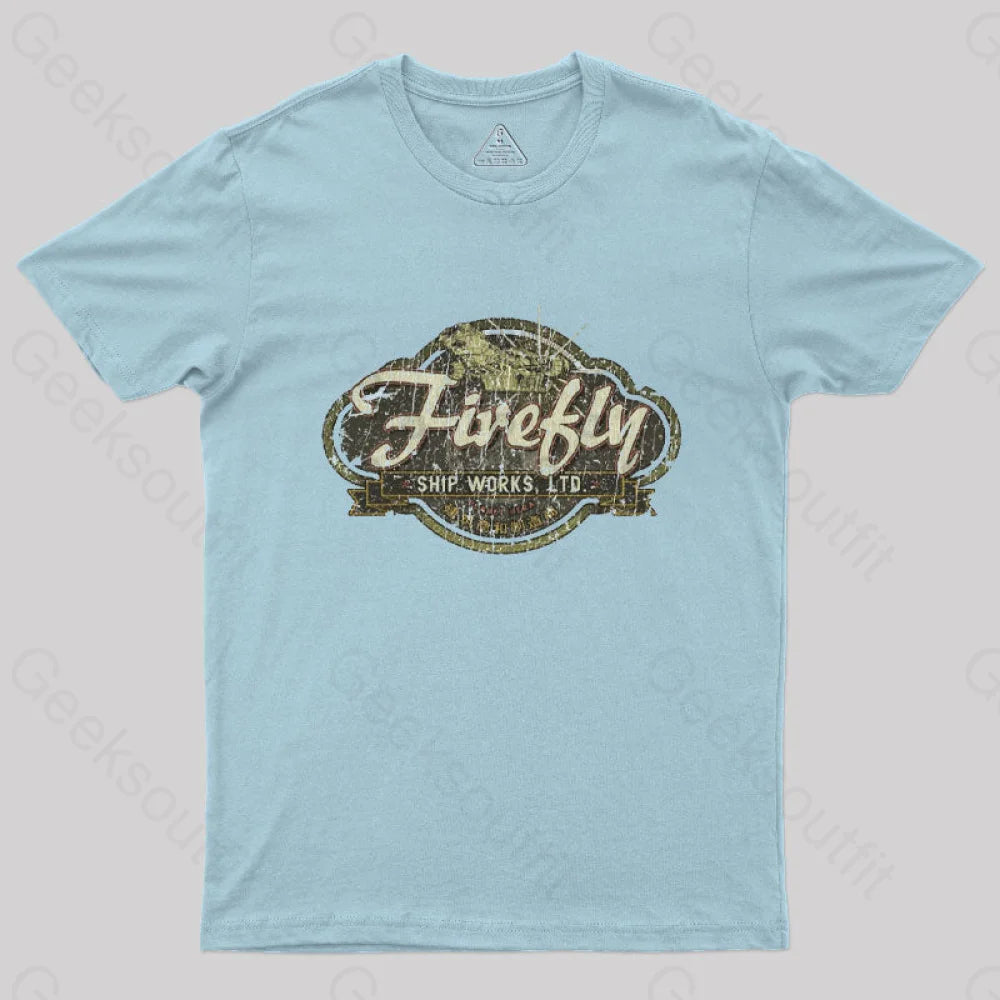 Firefly Ship Works Ltd. 2459 T-Shirt Light Blue / S