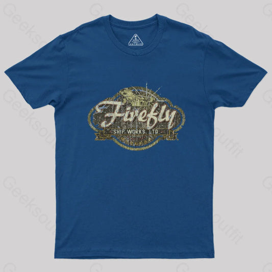 Firefly Ship Works Ltd. 2459 T-Shirt Navy / S