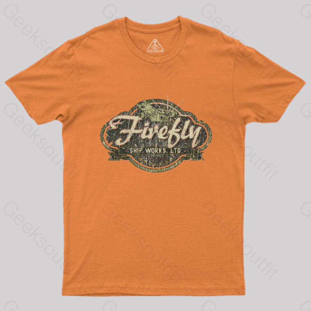 Firefly Ship Works Ltd. 2459 T-Shirt Orange / S