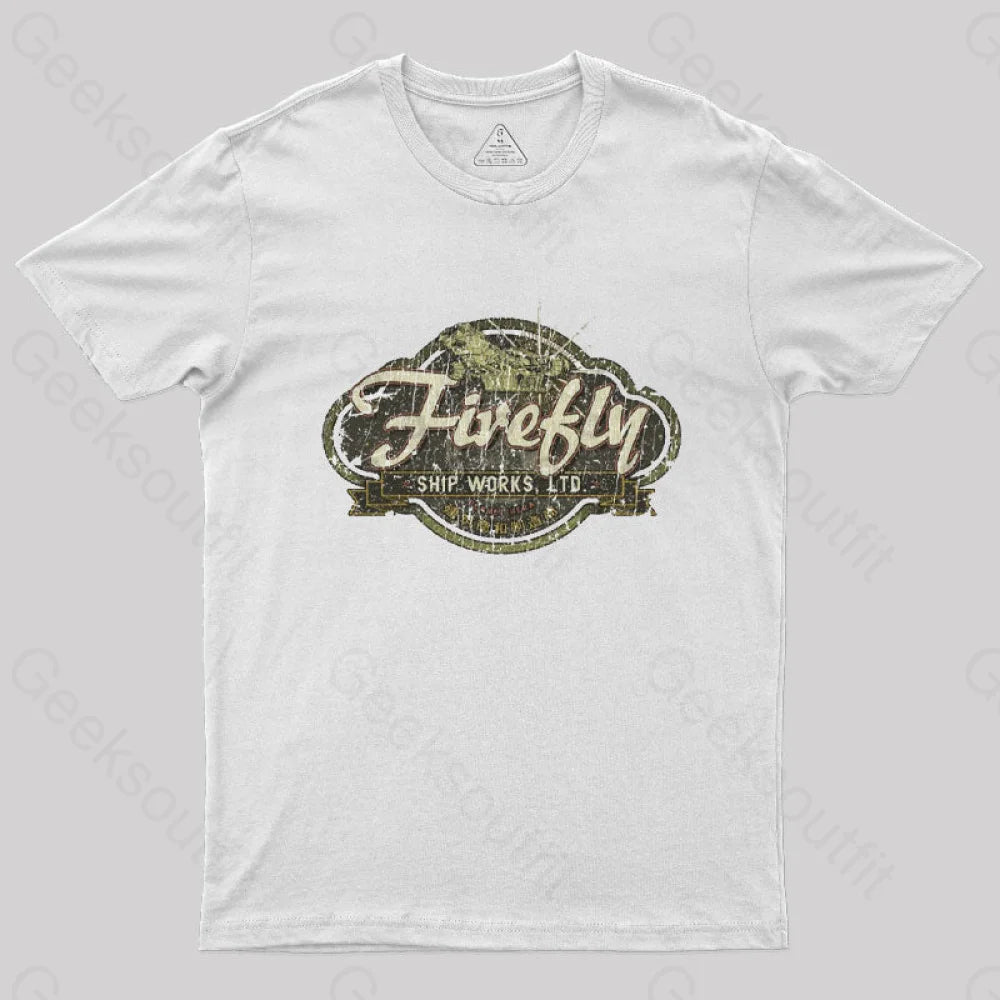 Firefly Ship Works Ltd. 2459 T-Shirt White / S