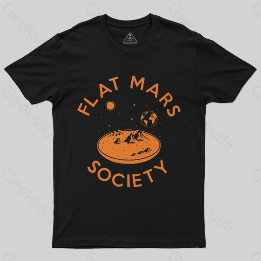 Flat Mars T-Shirt - Geeksoutfit