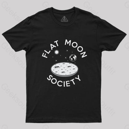 Flat Moon Society T-Shirt Black / S