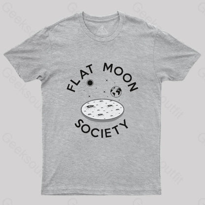 Flat Moon Society T-Shirt Grey / S