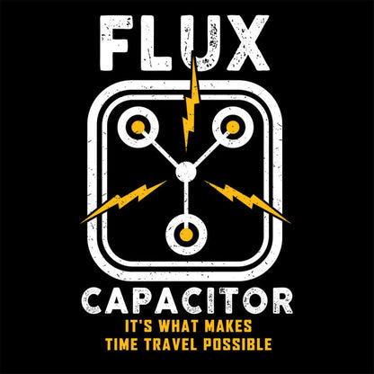 Flux Capacitor A Journey Through Time Classic Nerd T-Shirt Yc