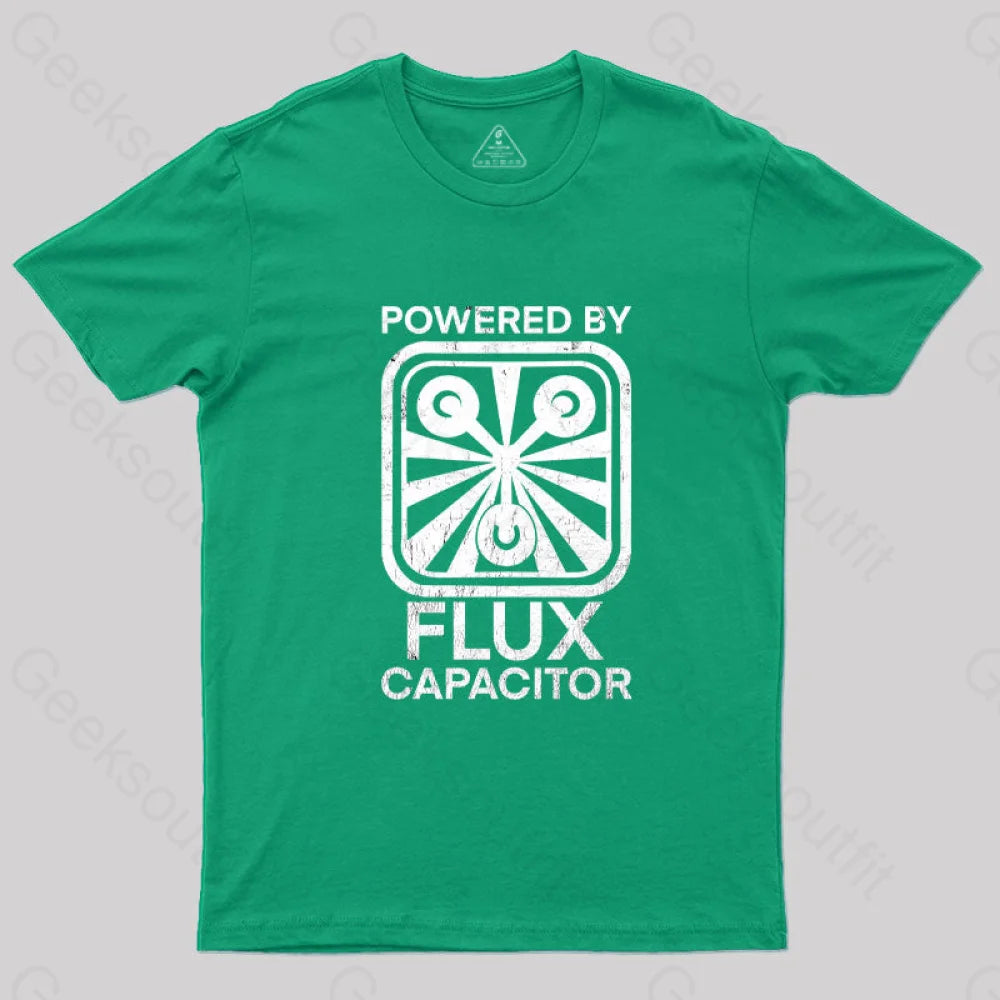 Flux Capacitor T-Shirt Green / S