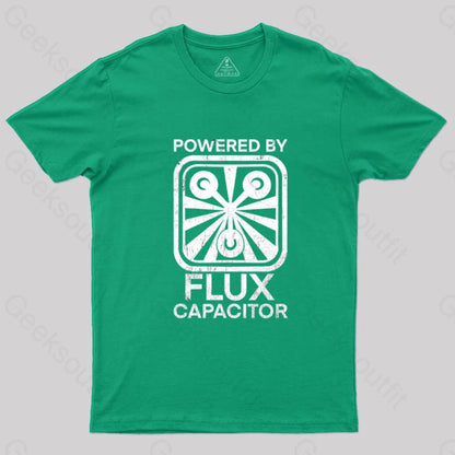 Flux Capacitor T-Shirt Green / S