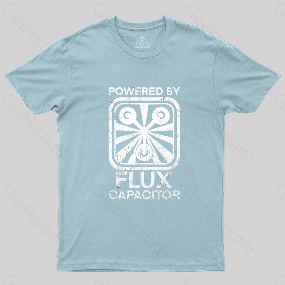 Flux Capacitor T-Shirt Light Blue / S