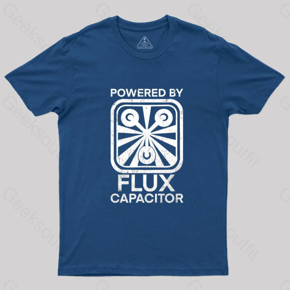 Flux Capacitor T-Shirt Navy / S