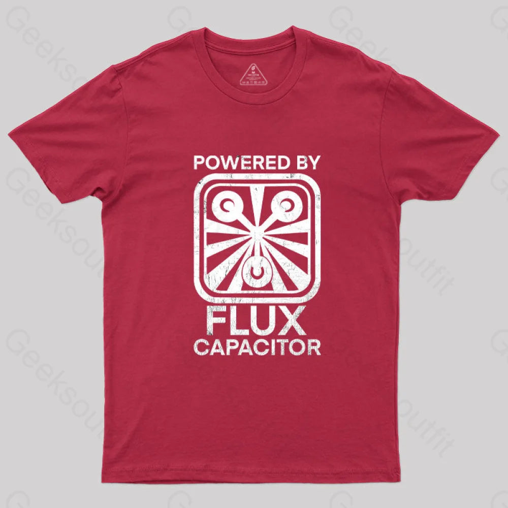 Flux Capacitor T-Shirt Red / S