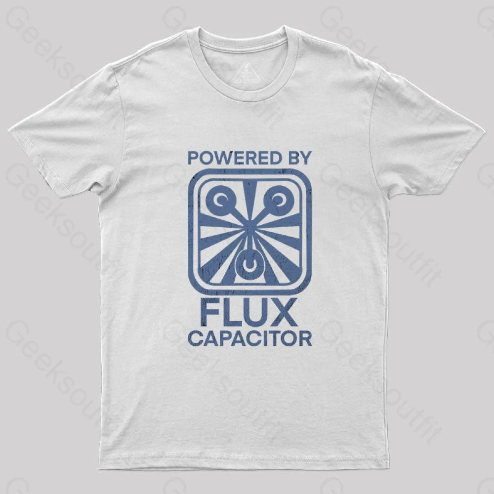 Flux Capacitor T-Shirt White / S