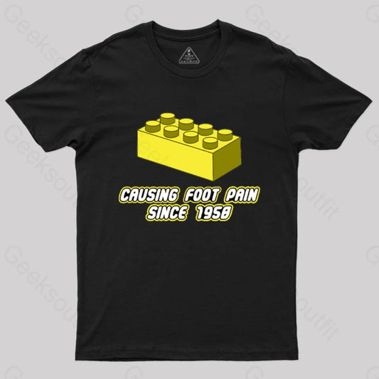 Foot Pain T-Shirt Black / S