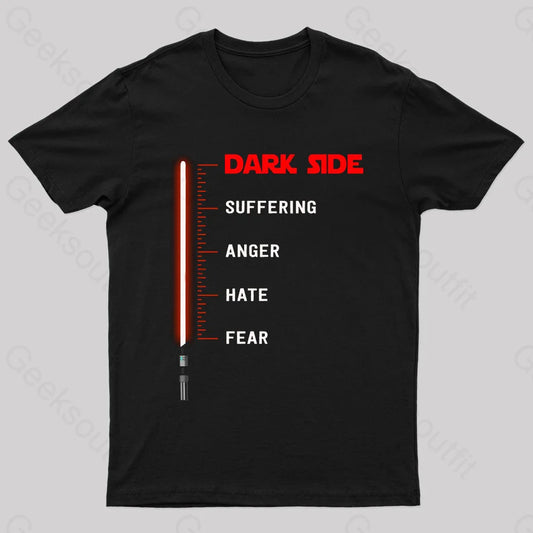 Force Science Fiction Geek T-Shirt Black / S