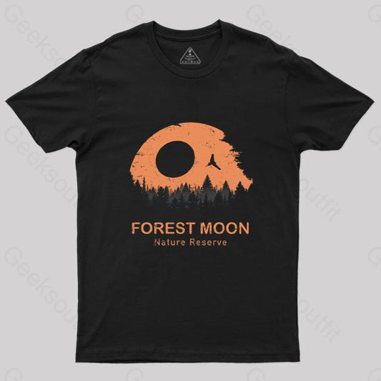 Forest Moon Nature Reserve T-Shirt Black / S