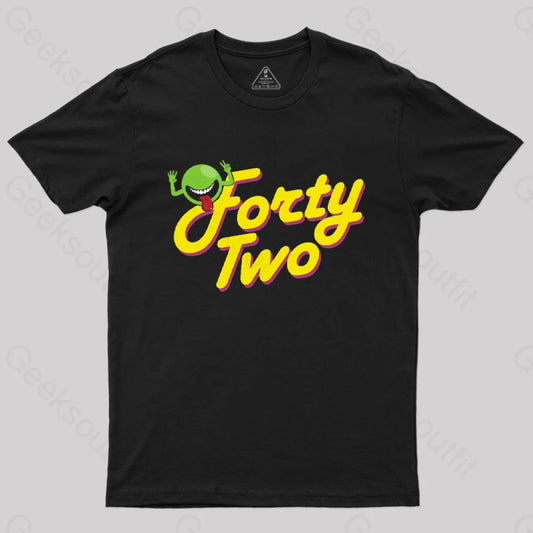 Forty Two T-Shirt Black / S