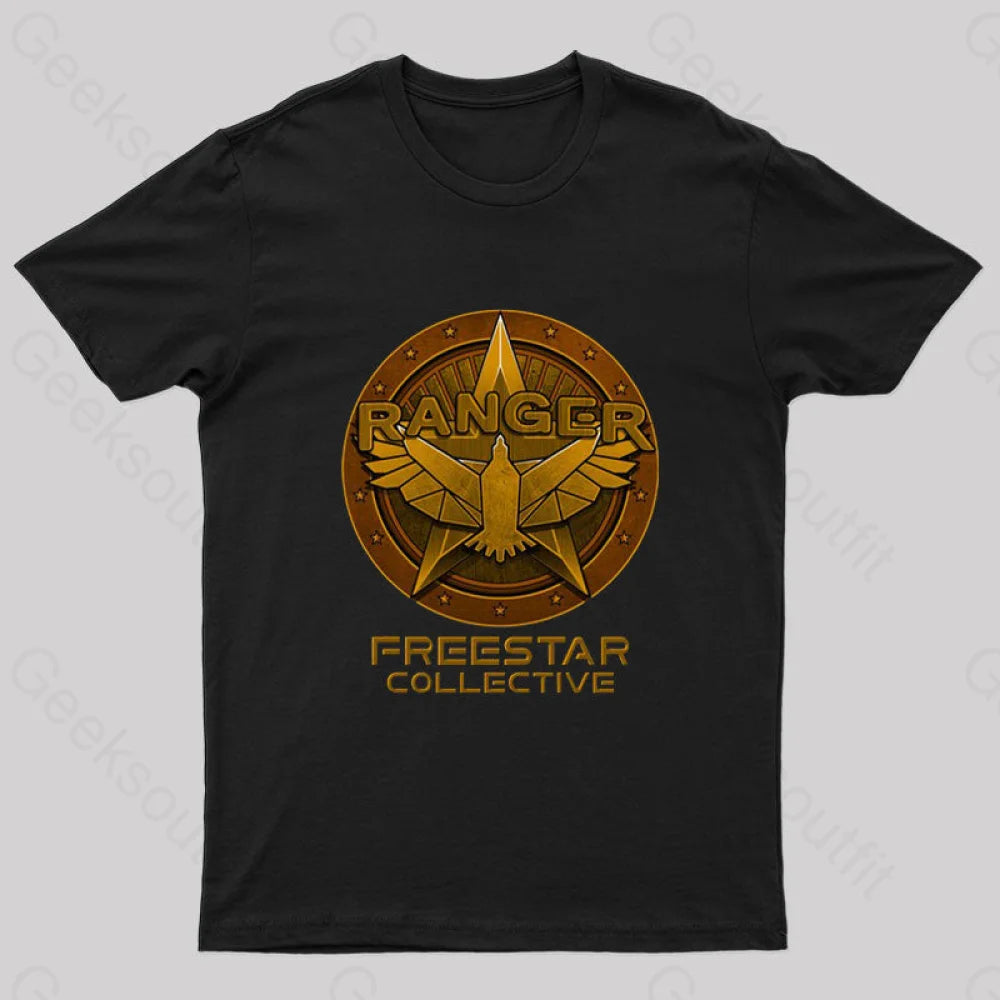 Freestar Ranger Geek T-Shirt Black / S