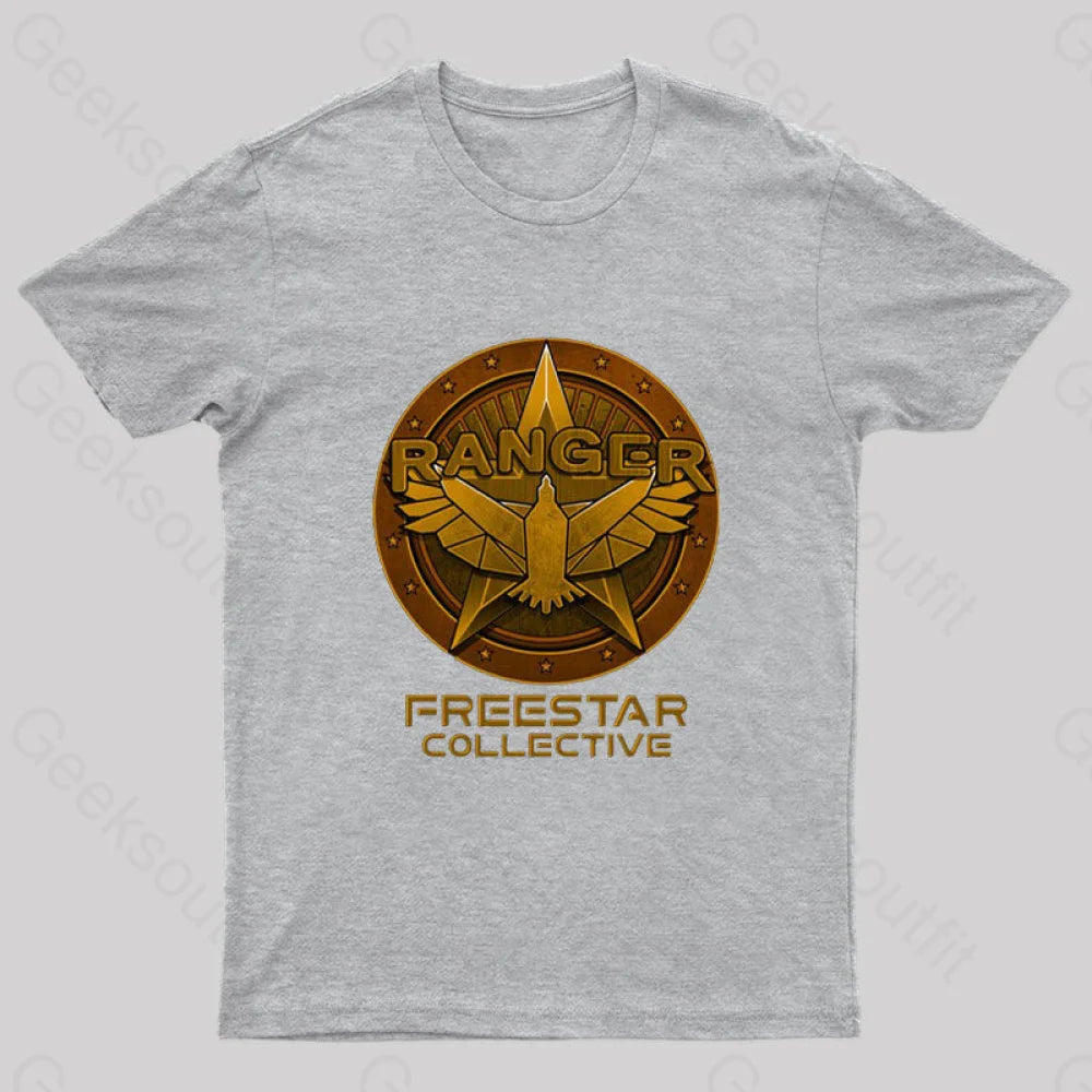 Freestar Ranger Geek T-Shirt Grey / S