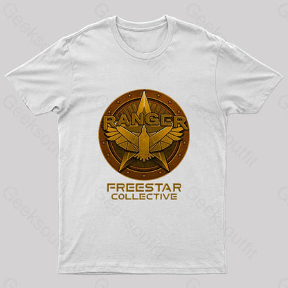 Freestar Ranger Geek T-Shirt White / S