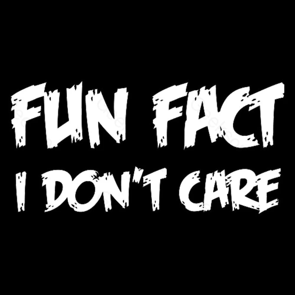 Fun Fact I Don’t Care Nerd T-Shirt