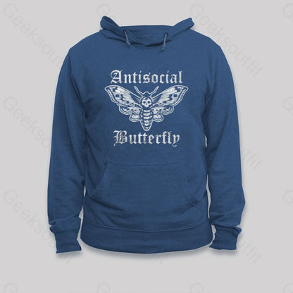 Green antisocial butterfly hoodie best sale