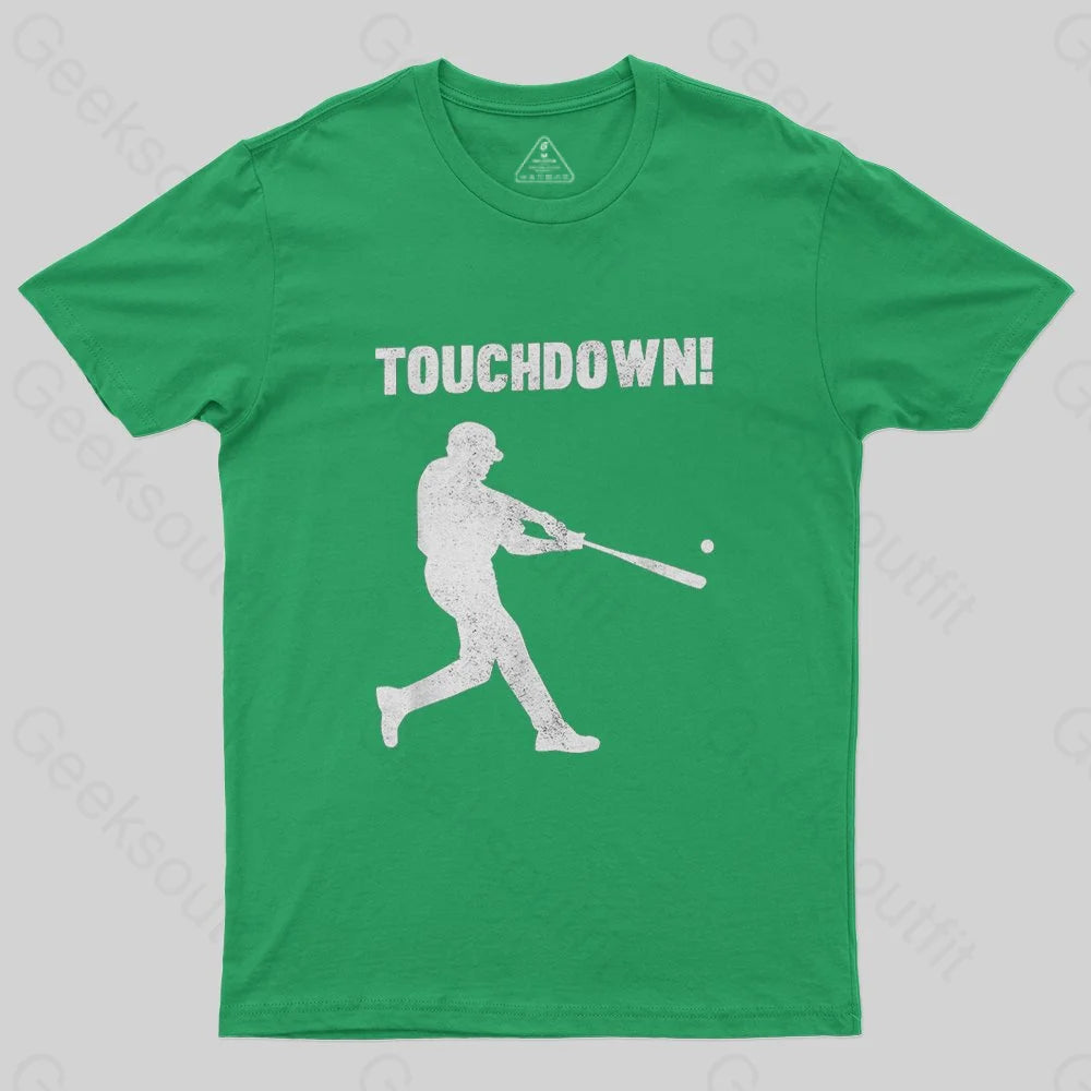 Baseball t shirt green best sale