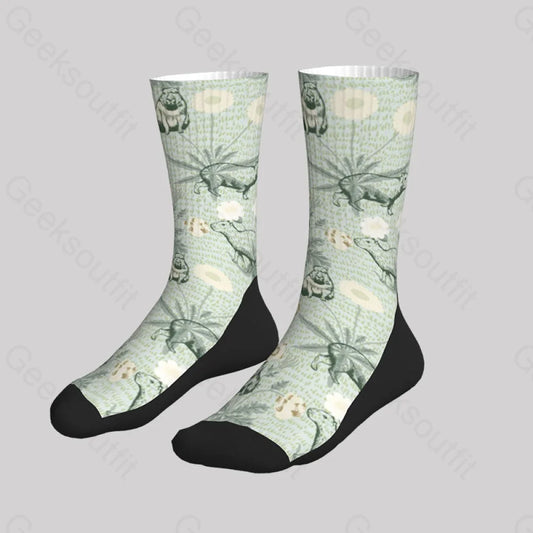 Funny Capybara Men’s Socks Sks026