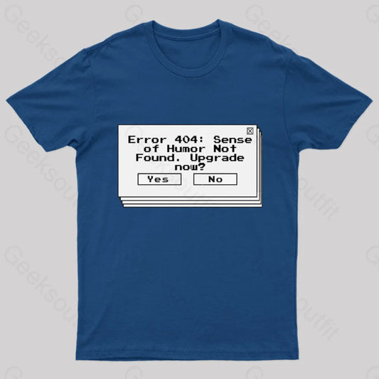 Funny Coding Computer Humor Nerd T-Shirt Navy / S