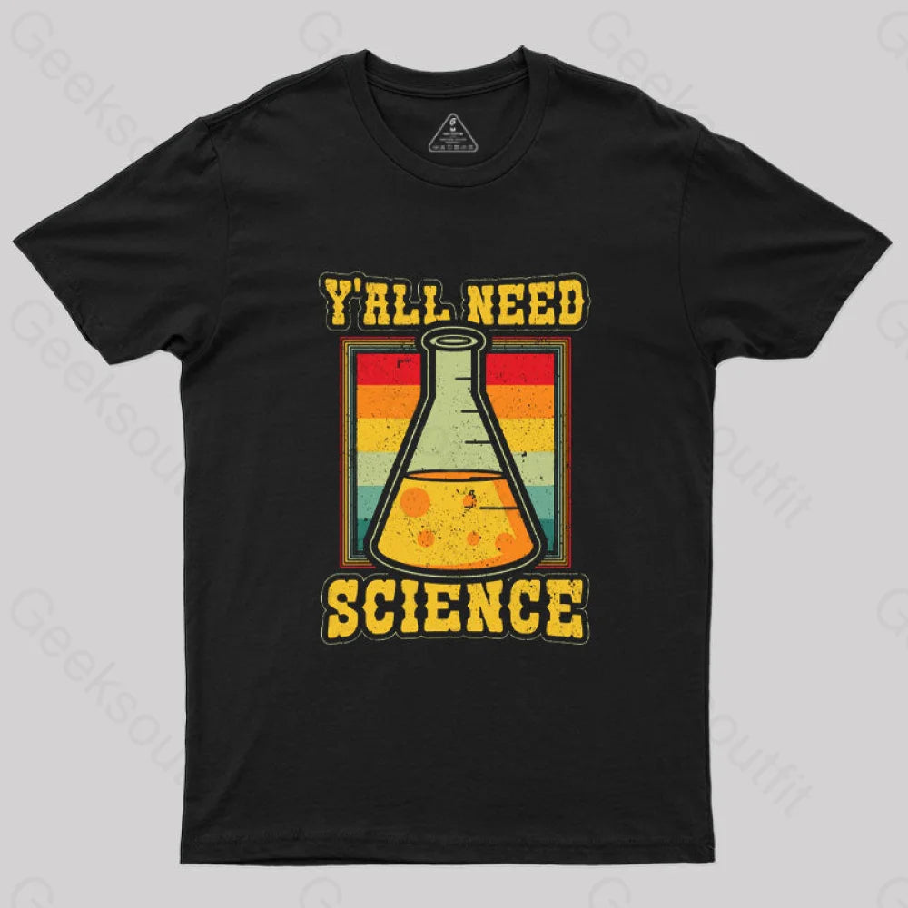 Funny Physics T-Shirt Black / S