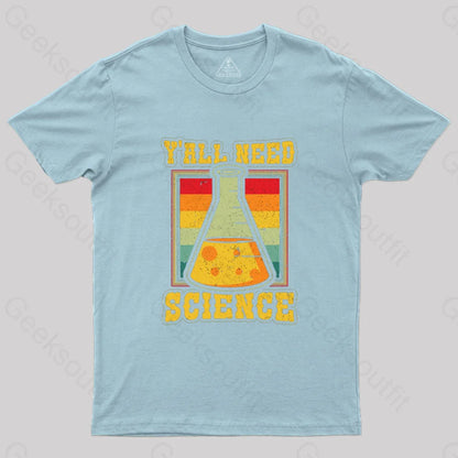 Funny Physics T-Shirt Light Blue / S