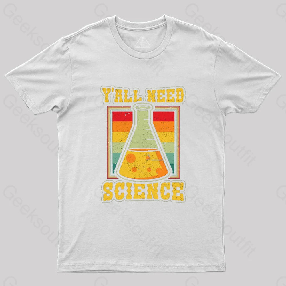 Funny Physics T-Shirt White / S